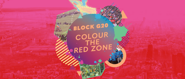 Block G20 - Aktion Rote Zone - G20-Gipfel in Hamburg blockieren!