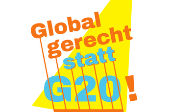Global gerecht statt G20, Protest gegen G20-Gipfel 2017 in Hamburg