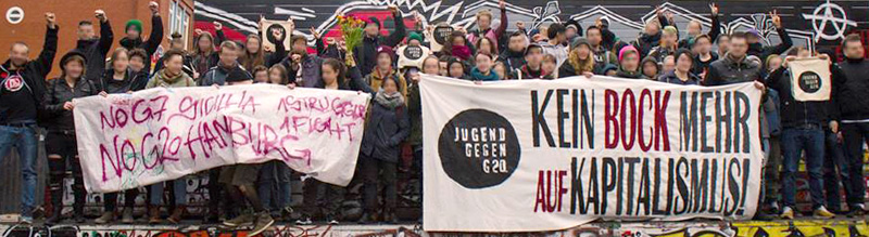 Jugend gegen G20, Protest in Hamburg