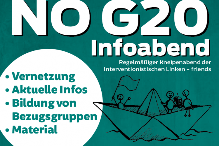 No-G20-Infoabend in Hamburg
